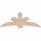Ekena Millwork Davenport Smooth Timber Gable Bracket, Douglas Fir, 48"W x 26"H x 1 1/2"D x 5 1/2"F, 13/12 Pitch GBW048X26X0206DAV00SDF - alternate 2
